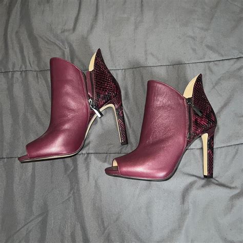 burgundy michael kors booties|Michael Kors booties navy.